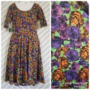 S Neon Floral LuLaRoe Nicole